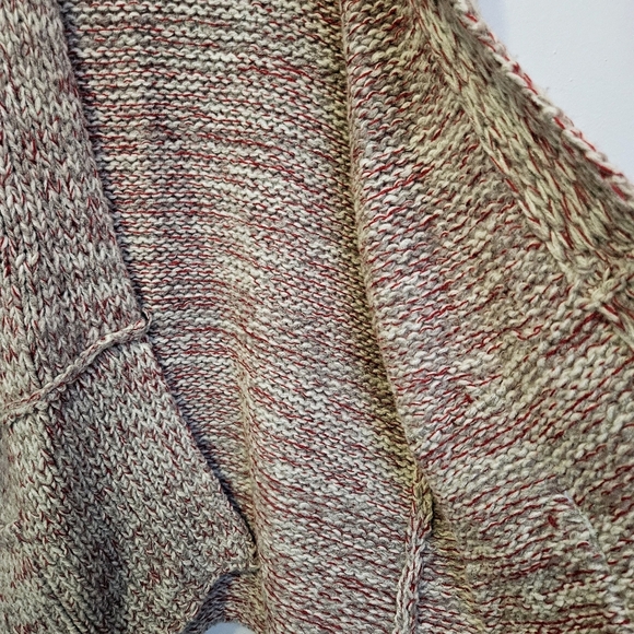 J.Jill Large Wool Blend Chunky Cable knit Cottagecore Open Pocket Cardigan - Picture 9 of 10